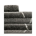 thumbnail image 6 of Unique Loom Trellis Frieze Collection Area Rug - Geometric (5' x 8' Oval Dark Gray/Ivory), 6 of 7