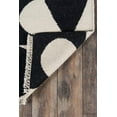 thumbnail image 5 of Novogratz by Momeni Topanga Roberta Flat Weave Black Wool Rug 5' X 7'6", 5 of 5
