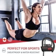 thumbnail image 4 of TREBLAB XR500 Bluetooth Running Headphones, IPX7 Waterproof, Noise Cancelling, Secure-Fit, Wireless Sport Earbuds with Mic, 4 of 6