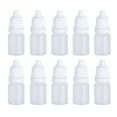 thumbnail image 1 of 10 botellas vacías de plástico de 5 ml con gotero exprimible para líquidos oculares., 1 of 7
