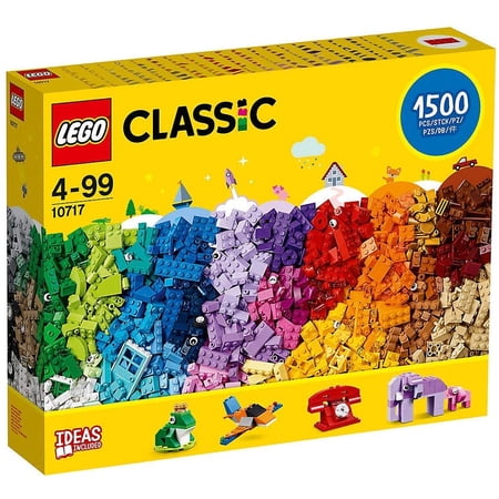 LEGO Classic: Bricks Bricks Bricks - 1500 Piece Building Brick Set [LEGO, #10717, Ages 4-99]