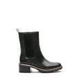 thumbnail image 2 of Vince Camuto Kourtly Black Zipper Closure Rounded Toe Chelsea Fashion Booties (Black, 6.5), 2 of 6