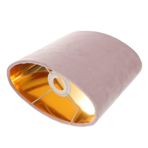 Lamp Shade Drum Shades for Lamps Household Desk Lampshade Oval Cylindrical Pink