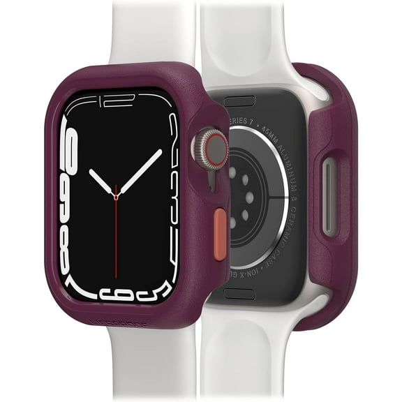 LifeProof Eco Friendly Watch Case for Apple Watch Series 8 & 7, Cuddlefish Purple