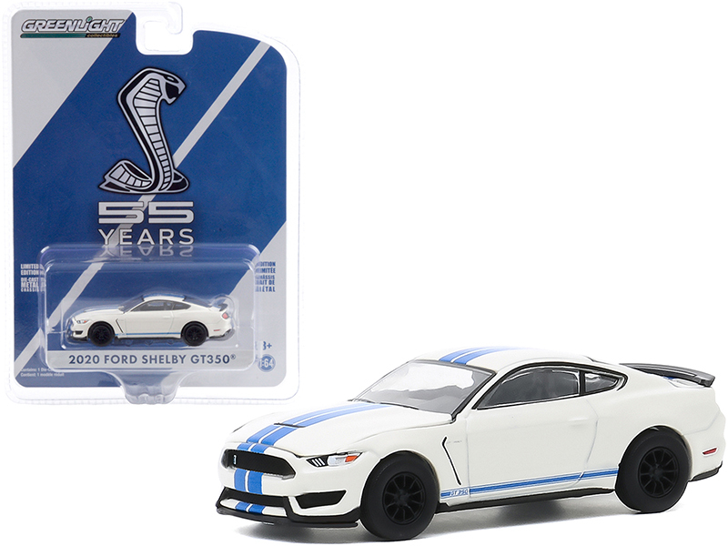 2020 Ford Mustang Shelby Gt350 Heritage Edition 55th Anniversary Greenlight 28040 F 1 64 Scale Diecast Model Toy Car Walmart Com Walmart Com