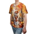 thumbnail image 4 of Happy Thanksgiving Cavalier King Charles Spaniel Give Thanks Fall Beanie Scarf Welcome All Over Print 3D Shirt Unisex Merch Dog Lover Gifts - 00020, 4 of 6