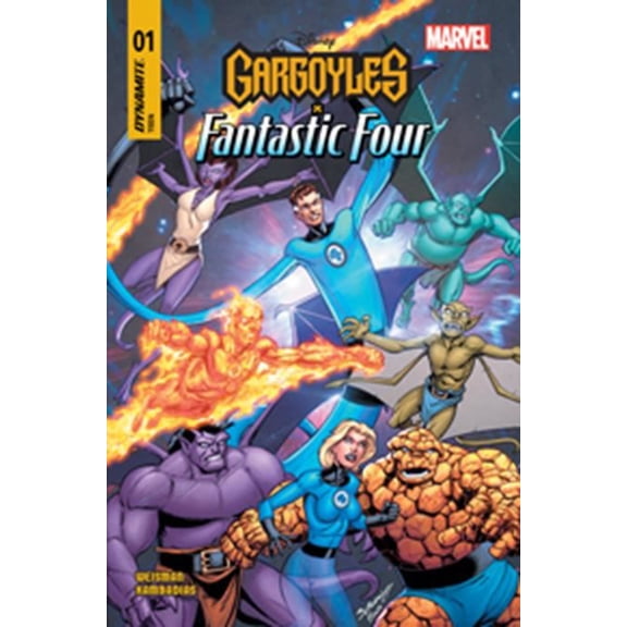 GARGOYLES X FANTASTIC FOUR #1 CVR D MARK BAGLEY VARDYNAMITE Entertainment Comic Book 2025