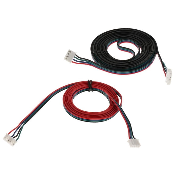Cable Conector NEMA 17 Extendido 1M y 2M para Máquinas 3D shamjiam Cable de impresora 3D