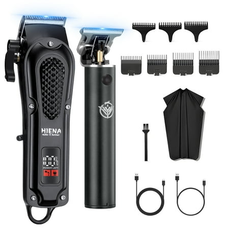 Suerbeaty Hair Clippers for men, Professional Beard Trimmer and Barber Clippers, Cordless Clippers and Trimmers Set, Gifts for Men