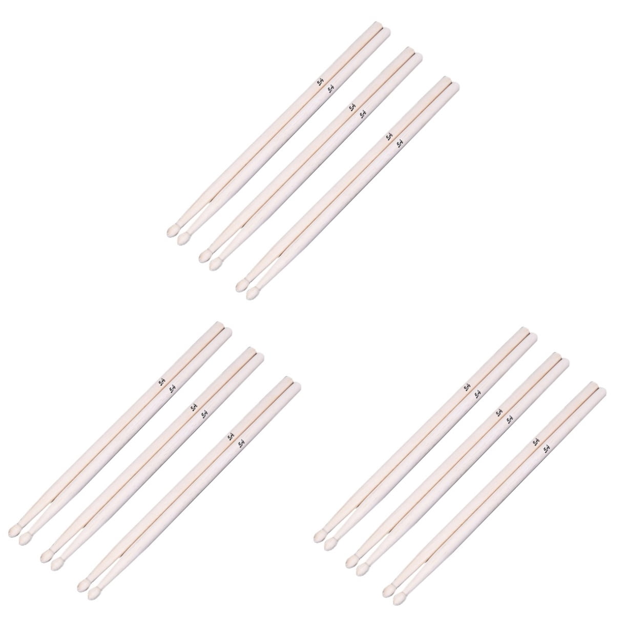 3 Pieces Outdoor Rain Drum Drumsticks Bulk Hickory for outside Miss