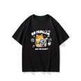 thumbnail image 2 of Men's Breathable Cotton T-Shirt with Funny Cat Print Casual Summer Tee Machine Washable top, Casual Sporty Tee, Summer Gifts, 2 of 7