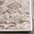 thumbnail image 2 of Safavieh Vintage 4' X 5'7" Power Loomed Rug in Brown and Creme, 2 of 6