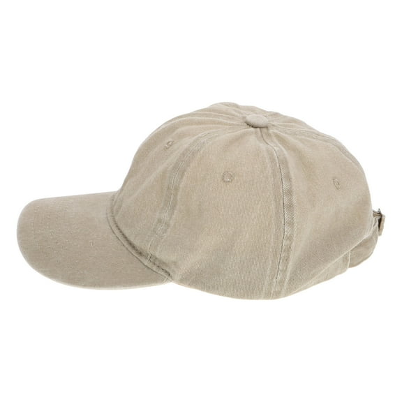 Supvox Sun Cap With Protection And Neck Flap Baseball Cap Khaki Cotton For Women Outdoor Activities 1Pcs