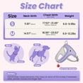 thumbnail image 2 of MASBRILL Cat & Dog Harness with Leash, Reflective Escape-Proof No-Pull Soft Vest, Easy to Wear for Walking, Traveling, Includes Pet Bells, 2 of 8