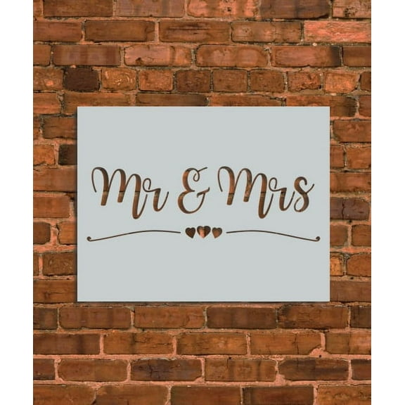 Mr & Mrs Stencil