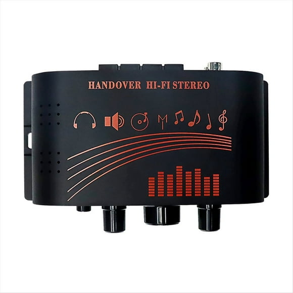 53CC Stereo Amplifier Home Stereo 20Wx2 Power Amplifier 2 Channel Stereo Component for Passive Speakers,1 * Car amplifier