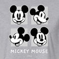 thumbnail image 3 of Disney - Mickey & Friends - Mickey Mouse - Black & White Photo Grid - Juniors Cropped Cotton Blend T-Shirt, 3 of 5