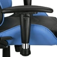 thumbnail image 2 of Gaming Chairs, Office Swivel Chairs, With Headrest And Lumbar Pillow, Blue, 2 of 8