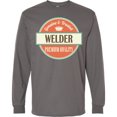 thumbnail image 3 of Inktastic Welding for Welder Long Sleeve T-Shirt, 3 of 5