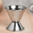 thumbnail image 4 of Jiggers profesionales para coctelería, paquete de 6, herramientas de bar de acero inoxidable, medidas precisas para una limpieza fácil, acabado elegante, diseño duradero, 1/2 oz y 1 oz, 4 of 4