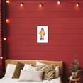 thumbnail image 2 of Stupell Industries Santa's Elf with Teddy Bear Black Framed Giclee Art, design by Nancy Overton, 18 x 12, 2 of 8
