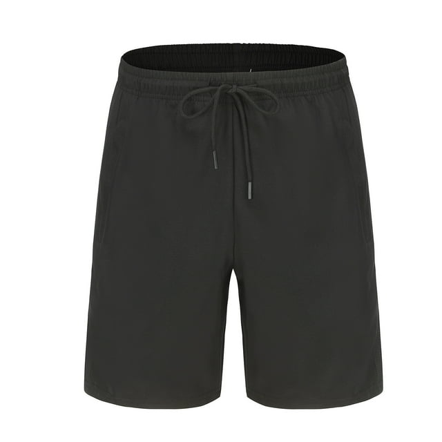 Plebaso Men's Workout Shorts Casual Drawstring Running Shorts Lightweight Gym Athletic Shorts with Pockets