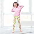 thumbnail image 5 of joogoo Girls' Leggings Lemon Summer Style Yoga Pants 4T, 5 of 8