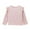 B-486Pink, variant on Kids Girls Long Sleeve T-Shirt Children Crew Neck Tops Tunic Girls T Shirt Solid Color Soft Clothes