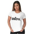 thumbnail image 4 of Grateful Thankful Christian Jesus Womens Fitted Plus Size Graphic Tee Brisco Brands 3X, 4 of 5