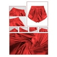 thumbnail image 3 of Hiijoy Girls Dance Leather Dolphin Shorts Elastic Waistband Active Shorts, 3 of 4