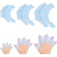 thumbnail image 1 of 3 pares de guantes de natación Guantes de buceo de silicona Guantes palmeados para nadar Dedos Mano Aletas de natación Guantes de remo para nadar Buceo para niños Mujeres Hombres (. Afortunado Sencillez, 1 of 3