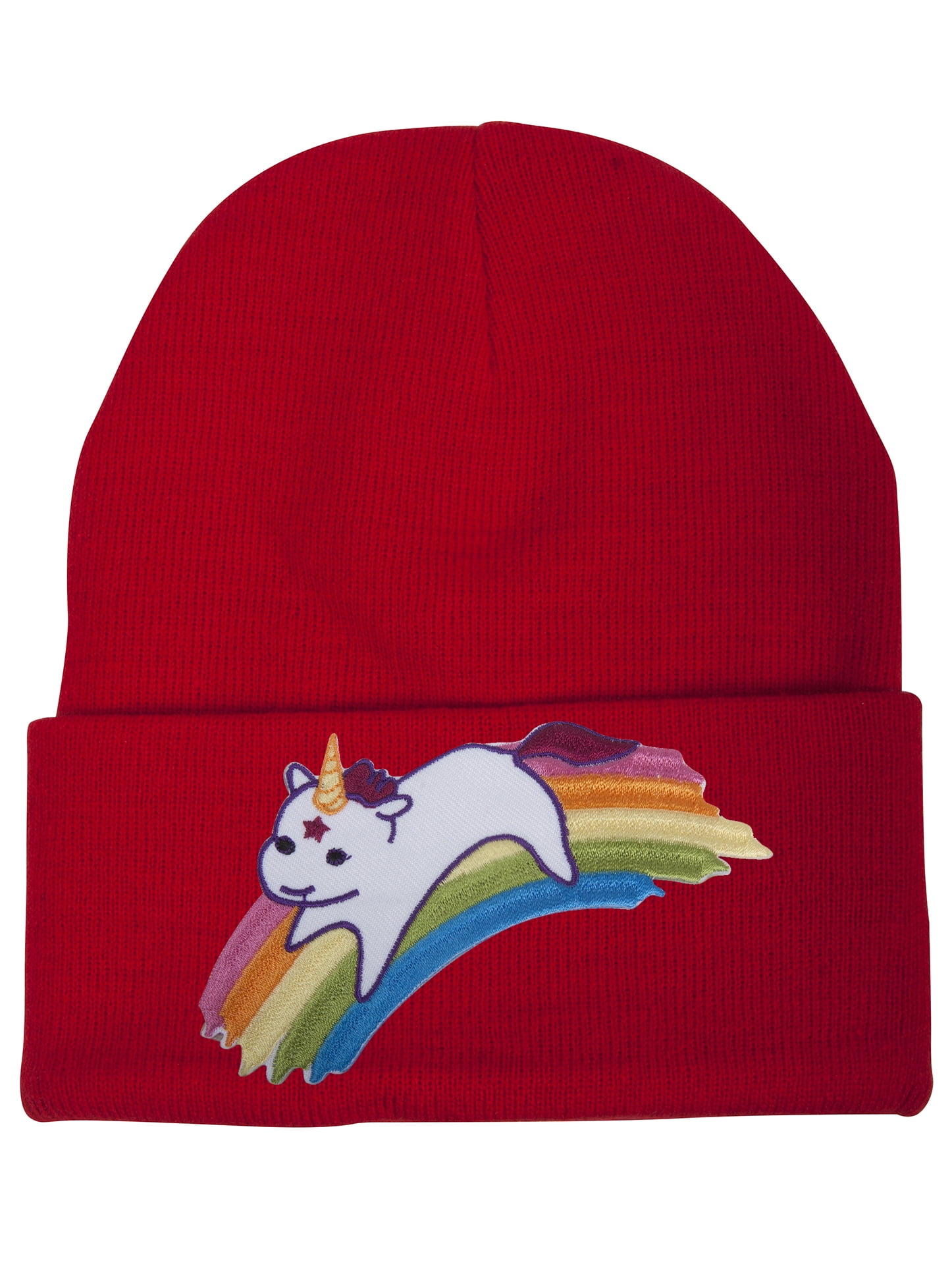 Rainbow Unicorn Warm Winter Hat Knit Beanie Skull Cap Cuff Beanie Hat Winter Hats for Men & Women Rainbow Unicorn Warm Winter Hat Knit Beanie Skull Cap Cuff Beanie Hat Winter Hats for Men & Women