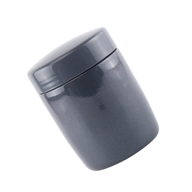 Bewildely Taza de estofado de comida de acero inoxidable de 250 ml, contenedores grandes, fiambrera de bolsillo, termos de vacío térmicos, buen sellado, Decoración del hogar Negro Bewildely HA023981-01