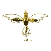 Way To Celebrate Gold Humming Bird Clip