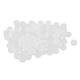 thumbnail image 1 of 100 piezas de tornillos hexagonales roscados M3 de nylon y tuercas hexagonales en gris y blanco, 1 of 2
