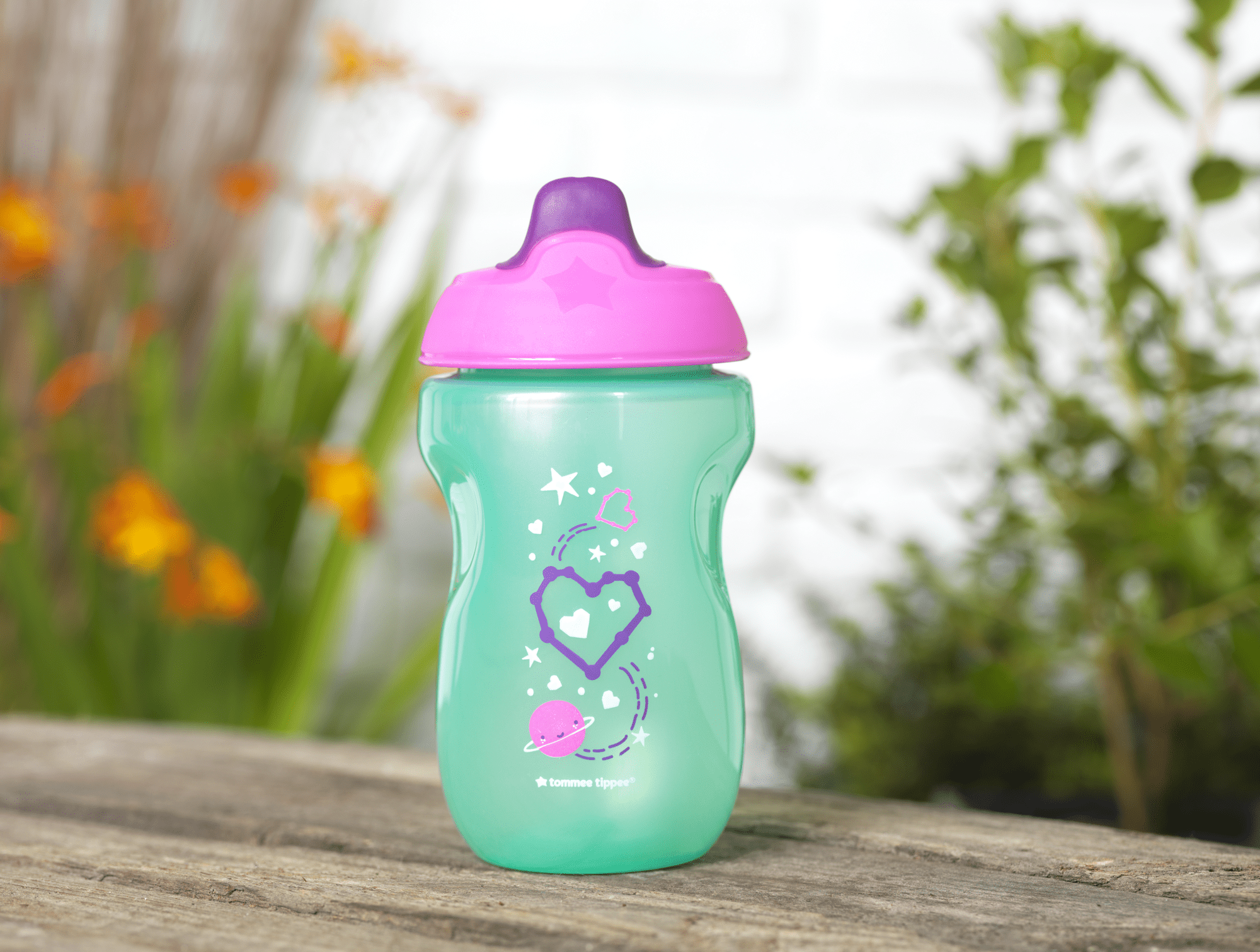 Tommee Tippee Toddler Sippy Cup, Girl – 9+ Months, 3 Pack, Pinks