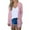Pink womens jacket, variant on clear 50% off Womens Cardigan Usmixi Cardigan Coats for Women Long Sleeve Breathable Spring Open Front Outwear Ladies Casual Solid Sweater Tops with Pocket Winter Trendy Coat