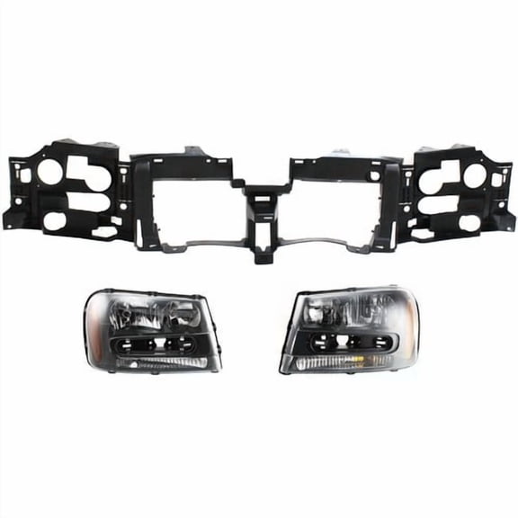 Header Panel Kit For 2002-2009 Chevrolet Trailblazer 3pc