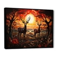 thumbnail image 2 of Designart "African Bright Tints" African Floater Framed Wall Art Living Room, 2 of 7
