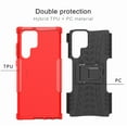 thumbnail image 4 of TECH CIRCLE For Samsung Galaxy S22 Plus Case, Shockproof Rugged Protection Kickstand Cover Drop Proof TPU Military Grade Heavy Duty Protective Phone Case for Samsung Galaxy S22 Plus 5G 6.8", Red, 4 of 8