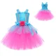 thumbnail image 3 of Vestido de tutú de Halloween para niñas, fiesta de cumpleaños para niños, carnaval, cosplay, elfos mágicos, hadas, trolls, disfraz de amapola, disfraz de Pascua para niños, 3 of 5