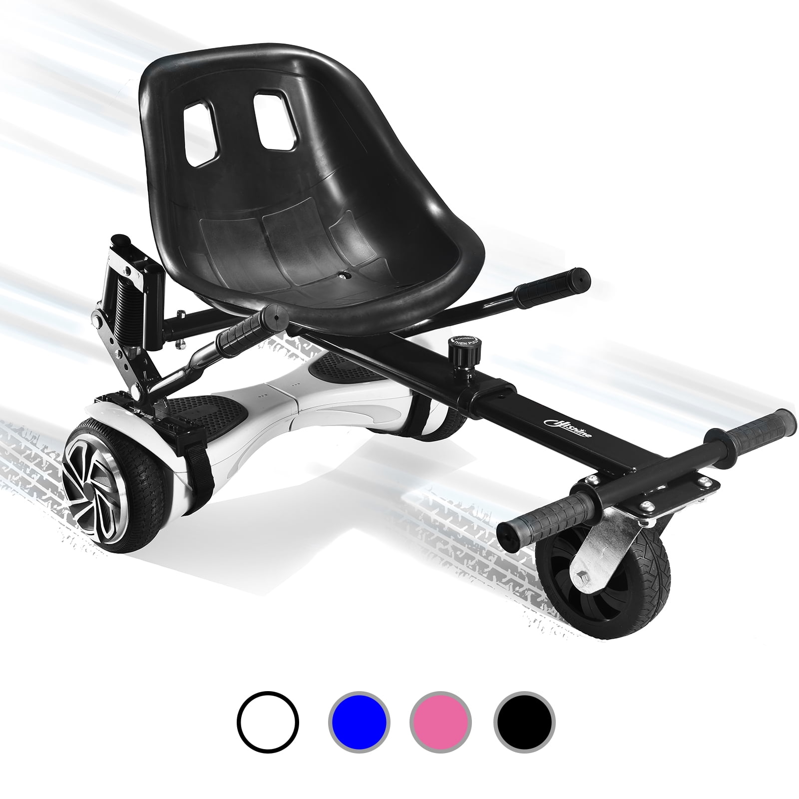 Hover Go Kart Cart Seats Stand Holder Fit 6.5”/8”/10” Hoverboard Balance Scooter 