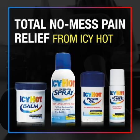Icy Hot Maximum Strength Medicated Pain Relief Spray, 3.7 Ounces