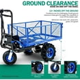 thumbnail image 5 of Landworks 48V 2Ah Self-Propelled Electric Utility Wagon - Effortlessly Haul up, 5 of 5