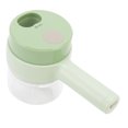 thumbnail image 4 of Picadora de Ajo Eléctrica Pequeño Picador de Verduras Automático Recargable Inalámbrico Triturador de Alimentos de Mano de 1200 Rpm para Chile Jengibre Cebolla Evita La, 4 of 8