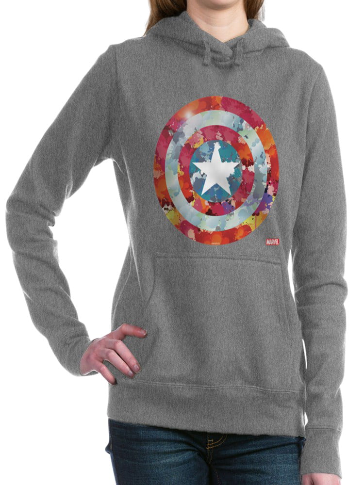 CafePress Captain America Tie Dye Pullover Hoodie 1836502996 