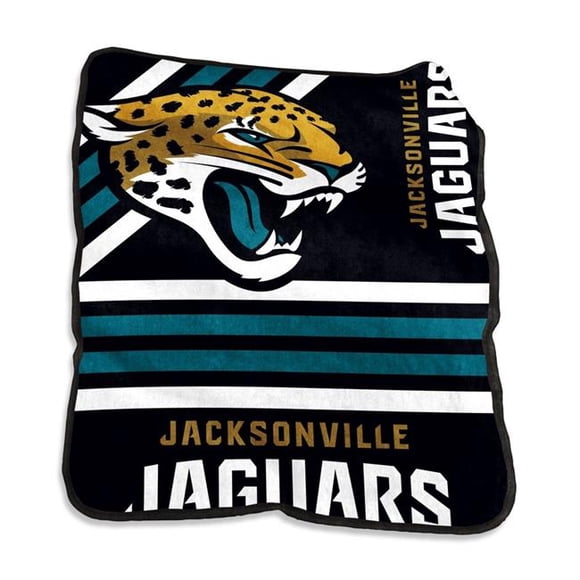 Logo Chair 615-26C NFL Jacksonville Jaguars Raschel Throw