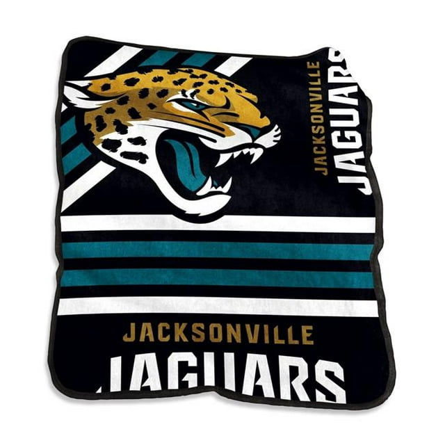 Logo Chair 615-26C NFL Jacksonville Jaguars Raschel Throw