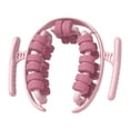 thumbnail image 3 of Rodillo de masaje manual, herramienta de masaje de tejido profundo, rodillo muscular multifuncional Rosa, 3 of 9