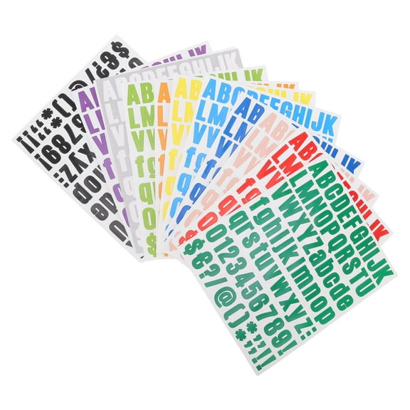 Iron On Letters For Clothing Iron On Vinyl 12 Pcs Iron On Letters 12 Colors Abrasion Resistance Heat Transfer Sticker Iron On Transfer Sticker For Clothing
